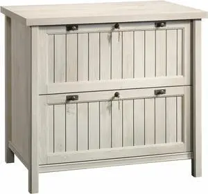 Sauder Costa Lateral File, Chalked Chestnut finish