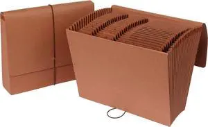 Pendaflex 21 Pocket A-Z Expanding File, File Organizer for School, Home and Office, Durable, with Pockets, Letter Size, Red Rope (75711) Pendaflex 21 Pocket A-Z Expanding File, File Organizer for School, Home and Office, Durable, with Pockets, Letter Size, Red Rope (75711)