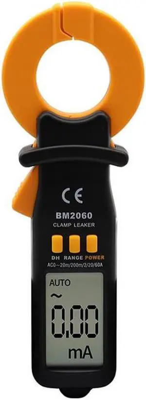 BM2060 Professional Leakage Current Test Digital Clamp Meter Measuring The Precision Of The Micro Current To 0.01A