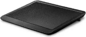 15.6inch Black Ultra Thin Laptop Cooling Pad Adjustable Stand Notebook Ventilation Fan USB Computer Bracket Cooler
