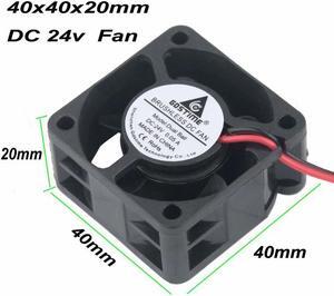 1pcs 24V 40mmx40mmx20mm Ball Bearing Heatsink Cooling Fan 40mm x 20mm Smart Radiator Cooler 4cm DC Brushless Fan 4020
