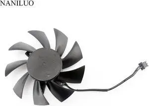 T128015SH 75MM 2P 2Pin DC 12V 0.32AMP Cooling Fan For EVGA GTX 650 650Ti GTS 450 Graphics Card Cooler Fans