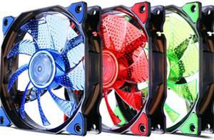 120mm PC Computer Ultra Silent Fan Heatsink Cooler Cooling Fans High end Streamer Host Fan with Anti vibration Pad