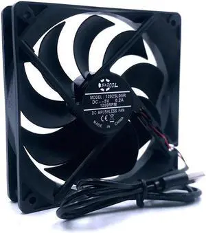 1pcs new DC 5V USB 1200rpm 120mm 120x120x25mm 12025S Cooler Motor Brushless Cooling Fan 120mm 5V USB cooling fan