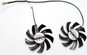2Pcs/Lot New 85mm FD7010H12S Dual Cooler Fan Replace For HIS R9 280X R9 290 R9 390 HD7950 HD7970 Graphics Card Cooling Fans