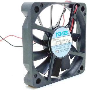 ultra slim 60mm fan 60*60*10mm For NMB 2404KL 05W B40 DC 24V 0.10A 6CM 2 wire Dual Ball Bearing inverter chassis cooling fan
