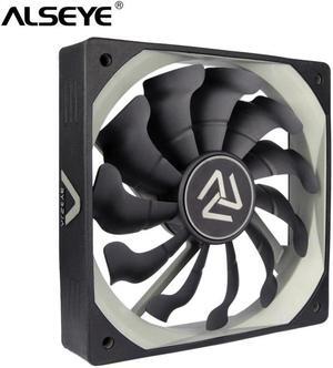 S 120 PC Fan 120mm High Air Flow Cooler 12V 3pin Cooling Fans for PC Case, CPU Cooler, Water Cooling