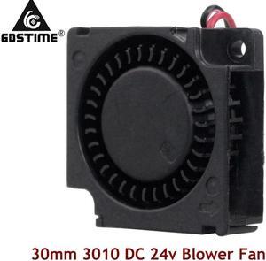 5PCS DC 30mm 24V Turbo Cooler Fan 3D Pritner 3CM 30mm x 10mm Centrifuge Cooling Blower Fan