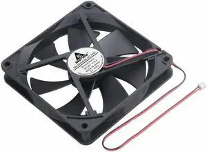 2 pcs 14cm 140mm*140mm PC Case Brushless Cooler 24V DC Computer Machine Motor Cooling Fan 140mm x 25mm 2Pin 14025s