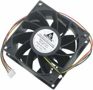 1 Piece DC 24V PC Case CPU Radiator 92x92mm Dual Ball Bearing Brushless Computer Cooling Fan 90mm x 38mm 4 Pin 9cm 9238
