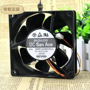 FOR Sanyo 24V 0.25A 109P1224H1011 Inverter Cooling Fan Large Air Volume Cooling Wind