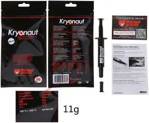 11g Thermal Grizzly Kryonaut CPU Processor Heatsink Fan Thermal Cooling Paste