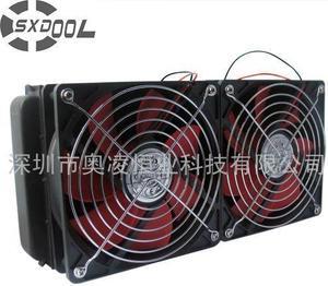 Cooling 240MM Water cooling radiator double fans For computer water discharge radiator strong wind Recommend!