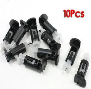 CPU Coolers Nalis Computer Cooling Fan GTFS Warm 10 Unids Plastic Mounting Clip for Intel 4 Way Accessories P0.11