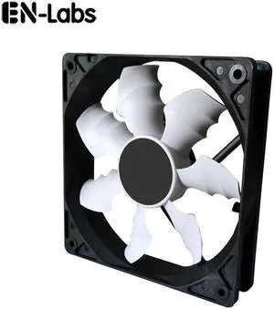 En Labs 120mm Sleeve Bearing Case Fan Cooler Cooling Heatsink for PC Computer,12CM Fan Radiators Power by 3pin or molex 4pin