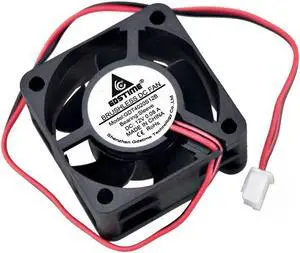 1 Piece 4cm Heatsink Cooler 40x40x20mm 4020 DC 12V Black Plastic Brushless Cooling Fan 40mm x 20mm