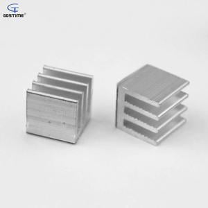 80pcs Memory Cooler RAM Heatsink 10X10X10mm Chipset Aluminum Heat Sink With 3M Tape Fans & Cooling