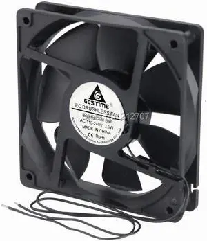 1 piece EC Fan 120mm 12cm 120x120x25mm AC 110V 120V 220V 240V 3W EC Brushless Cooling Fan