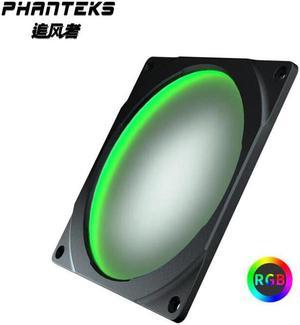 PHANTEKS Halos 120mm RGB Colorful LED fan aperture compatible with 12cm fan/long screw synchronous motherboard control