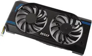 MSI N460GTX N560GTX V5 Graphics Video Card Cooling Fan PLD08010S12HH DC 12V 0.35A 4pin colorful 6770 Cooler Fans