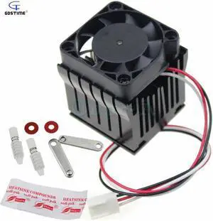 2pcs PC Computer Radiator DIY 4010 Southbridge Radiator Northbridge Cooler Cooling Fan 40mm x 10mm