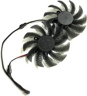2pcs/set R9 380 GPU Cooler Graphics Card Fans For REDEON GIGABYTE GV R938G1 GV R938WF2 4GD GV R938XG1 GAMING 4GD Card Cooling