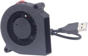 5Pcs 60mm Blower Fan USB 60x15mm 5v 6015 DC Turbo Brushless Cooler For PC Computer Cooling Fan