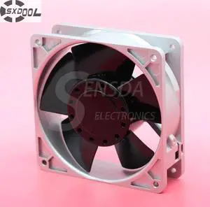 cooling fan 220V US12D23 12038 120mm 12cm 230V 16/15W aluminum axial cooler