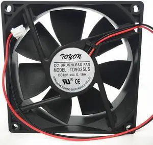 1pc TONON TD9025LS DC 12V 0.16A hydraulic mute cooling fan 90*90*25MM 2pin