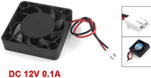 10 Pcs DC 12V 0.1A 2 Pin PC Case CPU Cooler Cooling Fan 40mm x 40mm x 10mm