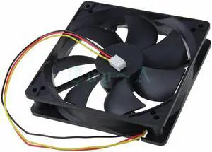 1 Piece 12cm DC 12V 3 Wire 3Pin 120mmx120mmx25mm Big Cooling Cooler PC Computer Case 4.72 Inch Fan Airflow