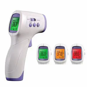 Multi-function Infrared Forehead Body Thermometer Adult Baby Digital Thermometer Gun Fever Non-contact Body Temperature Measurement Meter 3 Colors Backlight Fever Meter Multi-function Infrared Forehead Body Thermometer Adult Baby Digital Thermometer Gun Fever Non-contact Body Temperature Measurement Meter 3 Colors Backlight Fever Meter