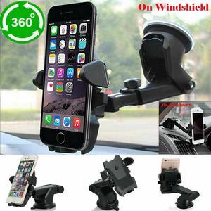 Universal Car Windshield Auto Lock Cellphone Mount Holder Fr iPhone 11 8 7 6Plus