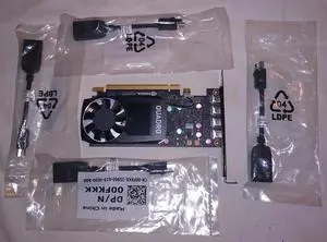 NVIDIA Quadro P600 PCI Express 3.0 x16 2GB GDDR5 Full Height w 4 cables 5120×2880 video card NVIDIA Quadro P600 PCI Express 3.0 x16 2GB GDDR5 Full Height w 4 cables 5120×2880 video card