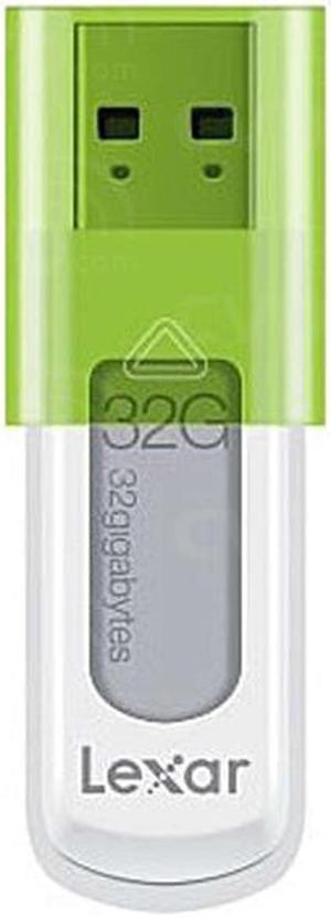 Lexar JumpDrive S50 32GB USB Flash Drive LJDS50-32G-000-112 (White Green)