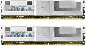 Hynix Hymp151F72CP4N3-Y5 8GB Kit (2X4Gb) Pc2 5300 Ddr2 667Mhz Sdram Dual Rank Fully Buffered Ecc Memory Module