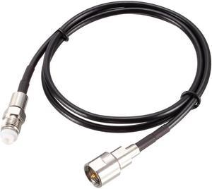 FME Male to FME Female Antenna Extension Cable RG174 RF Coaxial Cable 2 ft