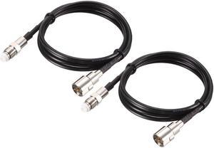 FME Male to FME Female Antenna Extension Cable RG174 RF Coaxial Cable 3 ft 2pcs