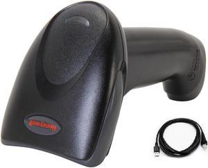 Honeywell Hyperion 1300g Wired Light Industrial Linear-imaging 1D Barcode Scanner, RS232/USB/KBW/IBM, USB Kit, Black - 1300G-2USB