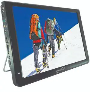SC-2812 12" AC/DC Compble Rechargeable Portable TV