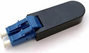 LC Single Mode Fiber Optic Optical Loopback Tester  Adapter
