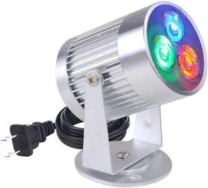 3W LED Red/Green/Blue Beam Spotlight Pinspot Stage Lighting Effect for DJ Mirror Ball KTV Discos Party