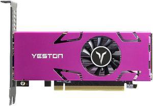 Yeston RX550 4G 4HDMI 1071/6000MHz 4G/128Bit/GDDR5 VGA + HDMI + DVI-D PCI-Express 3.0X8 Game Four-Sn ie Card - OEM