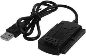 USB 2.0 to IDE/SATA 2.5\" 3.5\" Hard Drive Disk HDD Converter Adapter Cable  L4MD