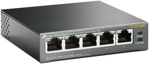 TP-Link TL-SG1005P 5-Port Gigabit Ethernet 1000Mbps Desktop Switch, 4 PoE Ports