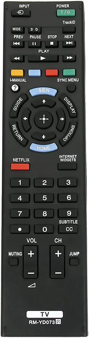 New RM-YD073 Replace Remote fit for Sony BRAVIA TV KDL-46HX750 KDL-40HX750 KDL-32HX750 KDL-46HX751 KDL-46HX850 KDL-55HX750 KDL-55HX751 KDL-55HX850 XBR-55HX950 XBR-65HX950 XBR55HX950 XBR65HX950