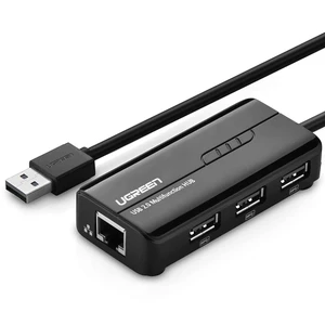 UGREEN RJ45 Ethernet Adapter with USB 2.0 Hub USB Network Adapter 10/100Mbps for Nintendo Switch, Wii, Windows Surface Pro, MacBook Air/Retina, Chromebook, and More PC UGREEN RJ45 Ethernet Adapter with USB 2.0 Hub USB Network Adapter 10/100Mbps for Nintendo Switch, Wii, Windows Surface Pro, MacBook Air/Retina, Chromebook, and More PC