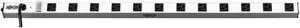 Tripp Lite 12 Outlet Bench & Cabinet Power Strip, 36 in. Length, 15ft Cord with 5-15P Plug (PS3612),Black