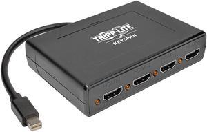 Tripp Lite 4-Port Mini DisplayPort to HDMI Multi Stream Transport Hub, MDP 1.2, MDP to HDMI, 3840x2160 4K x 2K @ 24/30Hz (B155-004-HD-V2)