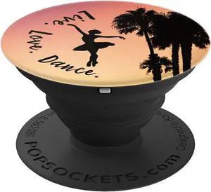 Ballet Dance Girl Dancers Gifts Teen Dancing Ballerina PopSockets Grip and Stand for Phones and Tablets